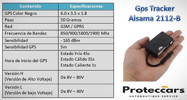 Gps Tracker Alsama 2112-B