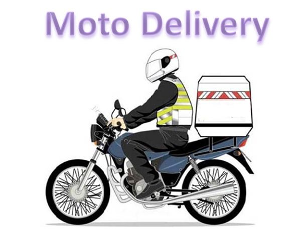 Moto Delivery, Imagen de muestra sobre el Servicio a Domicilio.