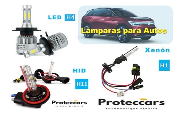 Especial de 3 Lámparas HID, LED y XENON de iluminación para vehículo