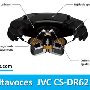 ALTAVOCES COAXIALES JVC CS-DR621