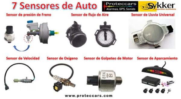 Sensores Automotrices, Características, 3 Tipos, Y Funcionamientos